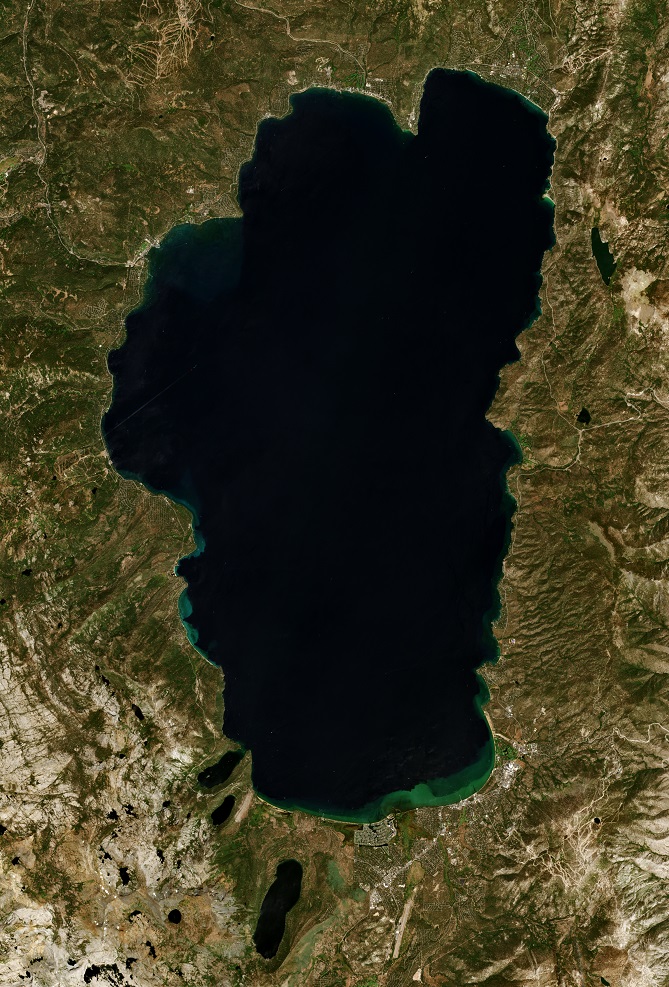 Tahoe from space